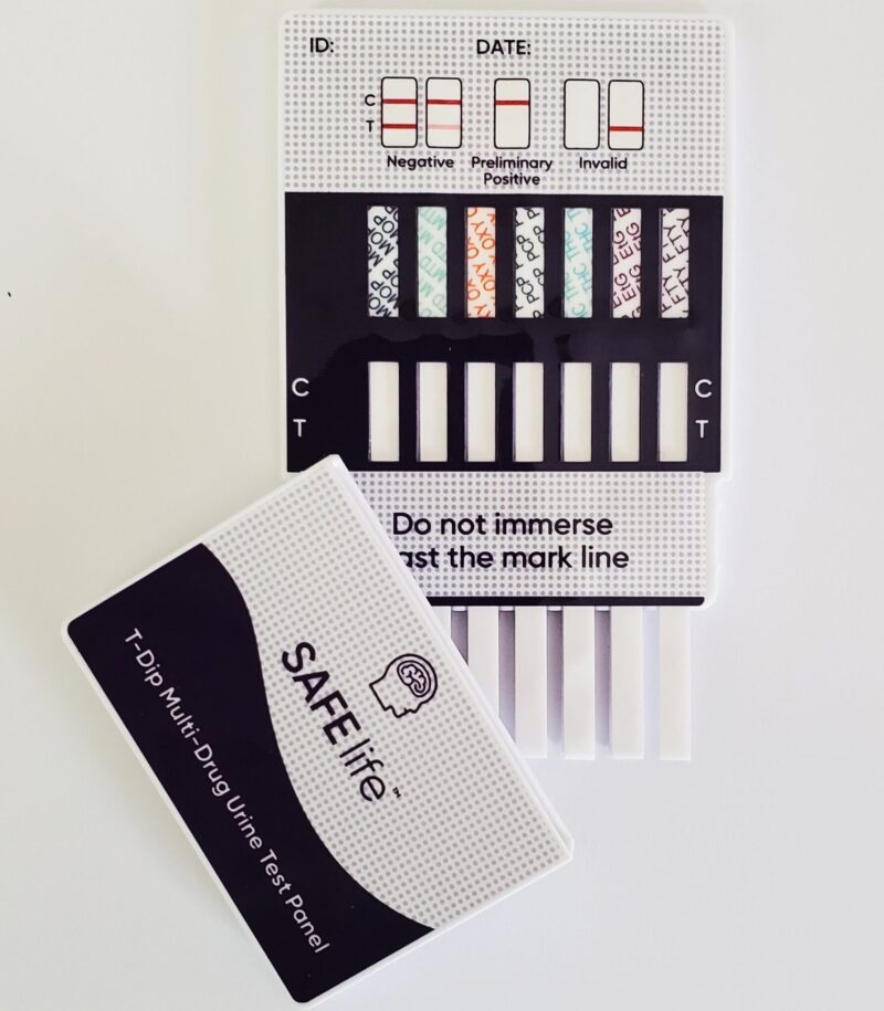 7-Panel Drug Test Dips (25 tests/box)